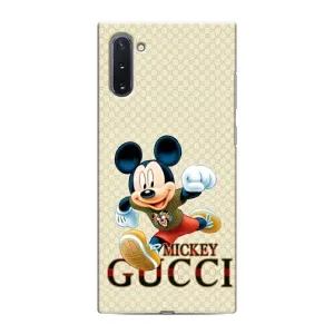 Чехол Disney Mouse Samsung Galaxy Note 10 (PREMIUMPrint) (Mikki Gucci)