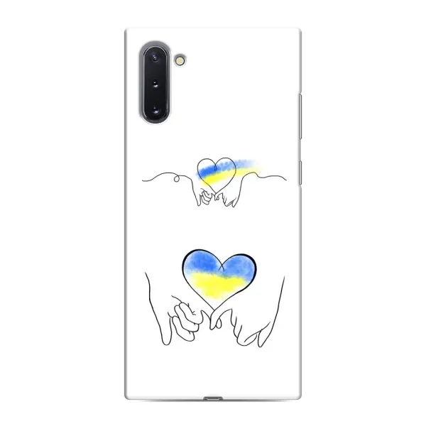 Чехол с принтом «Мир Украине» для Samsung Galaxy Note 10