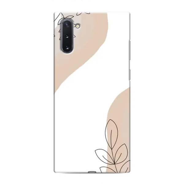 Чохол з принтом «Нюдова гілочка абстракція» для Samsung Galaxy Note 10 Чохол з принтом «Нюдова гілочка абстракція» для Samsung Galaxy Note 10