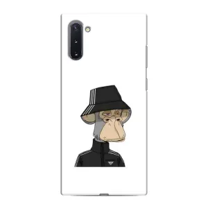 Чехлы с Обезьянами NFT для Samsung Galaxy Note 10 (AlphaPrint) (обезьяна NFT Adidas)