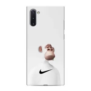 Чехлы с Обезьянами NFT для Samsung Galaxy Note 10 (AlphaPrint) (обезьяна NFT Nike)