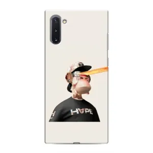 Чехлы с Обезьянами NFT для Samsung Galaxy Note 10 (AlphaPrint) (обезьяна NFT в очках)