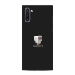 Чехол Майнкрафт на Samsung Galaxy Note 10 (AlphaPrint) Minecraft (Овечка Майнкрафт)
