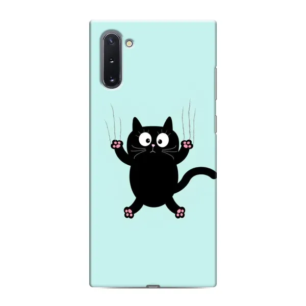 Чехол с принтом «Падающий кот» для Samsung Galaxy Note 10
