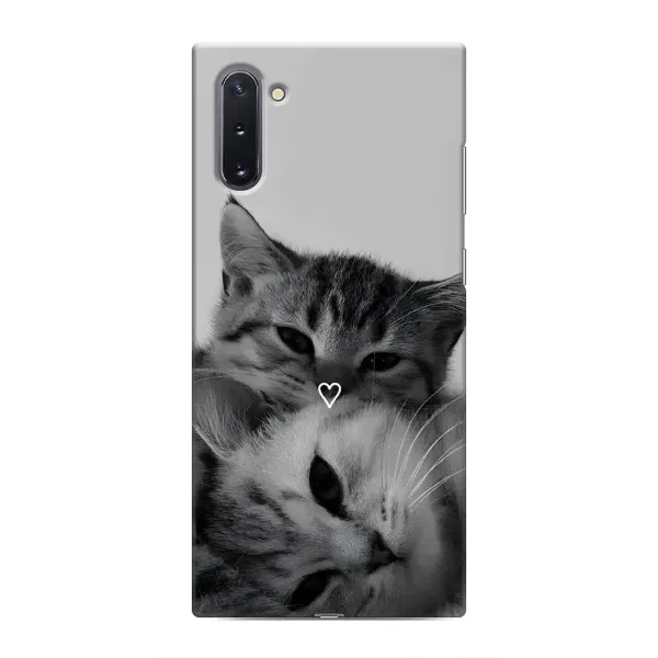Чехол с принтом «Пара котов» для Samsung Galaxy Note 10