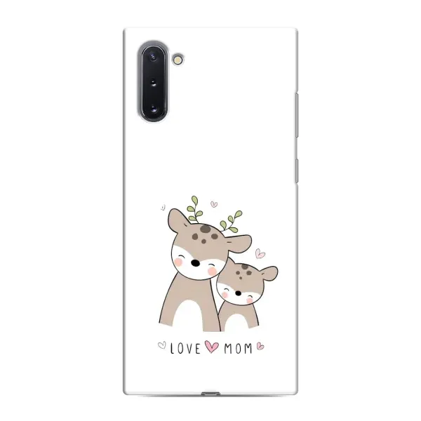 Чехол с принтом «Оленята мама и малыш» для Samsung Galaxy Note 10 Чехол с принтом «Оленята мама и малыш» для Samsung Galaxy Note 10