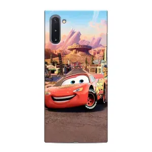 Силиконовый чехол Маквин для Samsung Galaxy Note 10 (Радиаторный Спрингс Маквин)