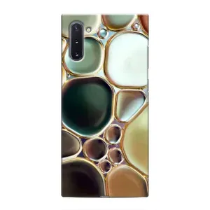 Мраморный чехол на Samsung Galaxy Note 10 (VPrint) (Радужный Мрамор)