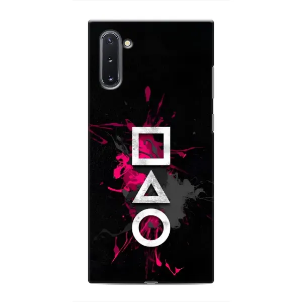 Чехол с принтом «Символы Игра кальмара» для Samsung Galaxy Note 10