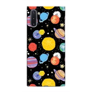 Космические Чехлы для Самсунг Галакси Ноут 10 (VPrint) (Рисованные планеты)