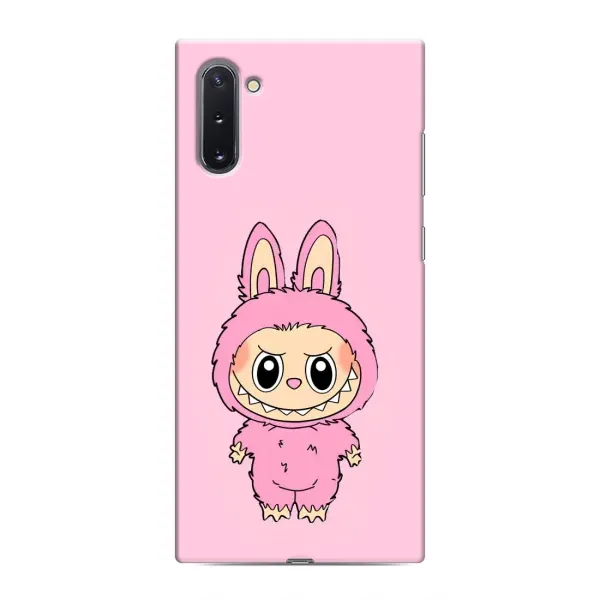 Чехол с принтом «Розовый Лабубу» для Samsung Galaxy Note 10