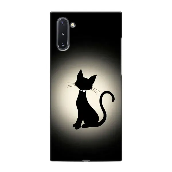 Чехол с принтом «Силуэт котика» для Samsung Galaxy Note 10