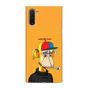 Чехлы с Обезьянами NFT для Samsung Galaxy Note 10 (AlphaPrint) (Скучающая Обезьяна NFT)