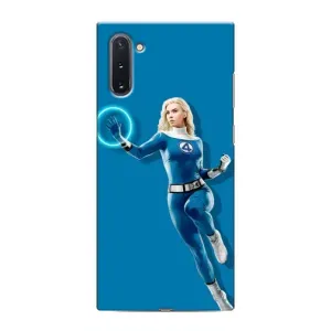 Чехол с принтом Фантастическая четверка для Samsung Galaxy Note 10 (Сью Сторм полет)