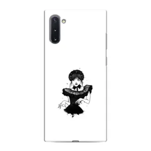 Чехлы Венсдей на Samsung Galaxy Note 10 Уэнсдей (AlphaPrint) (танец Уэнздей)