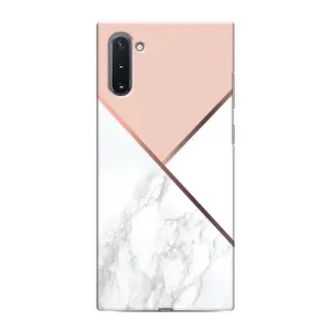 Мраморный чехол на Samsung Galaxy Note 10 (VPrint) (Тройной мрамор)