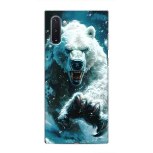 Чехол с картинкой «Хищники» для Samsung Galaxy Note 10 (Полярный медведь)