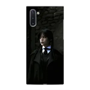 Чехол с дизайном Венздей 2 на Samsung Galaxy Note 10 (Темный стиль Уэнздей)