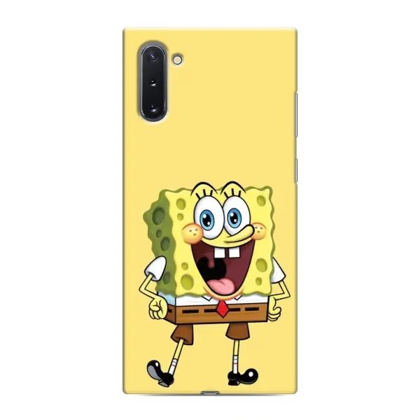 Чохол з принтом «Веселий Спанч Боб» для Samsung Galaxy Note 10