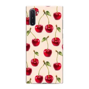 Чехлы с Фруктами для Samsung Galaxy Note 10 (VPrint) (Вишня)