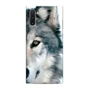 Чехлы с картинками животных Samsung Galaxy Note 10 (Волк)