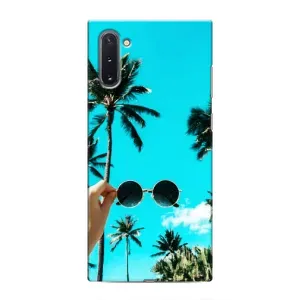 Силиконовый чехол с КАРТИНКАМИ лето для Samsung Galaxy Note 10 (AlphaPrint) (Взгляд лето)