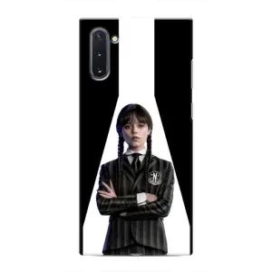 Чехлы Венсдей на Samsung Galaxy Note 10 Уэнсдей (AlphaPrint) (W-Wednesday)