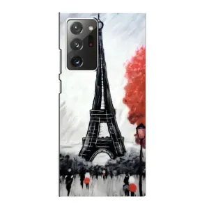 Чохол Ейфелева Вежа Samsung Galaxy Note 20 Ultra - (AlphaPrint) (Вежа в Парижі)