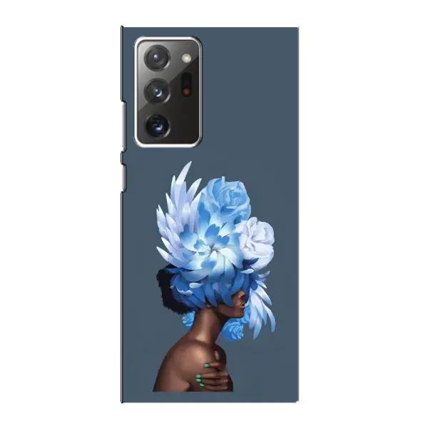Чехол с принтом «Цветы на голове» для Samsung Galaxy Note 20 Ultra