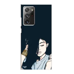 Чохол з друком для Samsung Galaxy Note 20 Ultra - (Мода) (AlphaPrint) (Гарна дівчина)