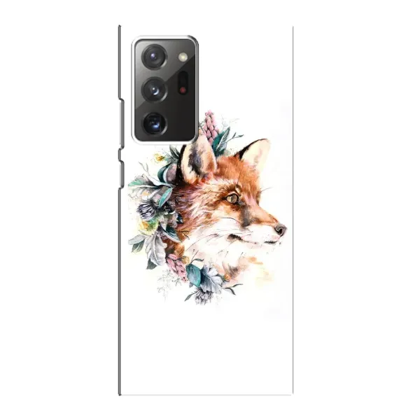 Чехол с принтом «Лисичка в цветочках» для Samsung Galaxy Note 20 Ultra Чехол с принтом «Лисичка в цветочках» для Samsung Galaxy Note 20 Ultra