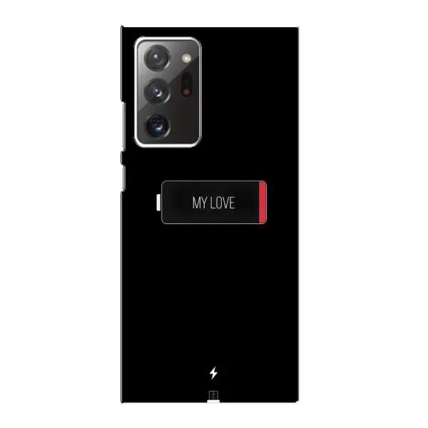 Чехол с принтом «Love battery» для Samsung Galaxy Note 20 Ultra Чехол с принтом «Love battery» для Samsung Galaxy Note 20 Ultra