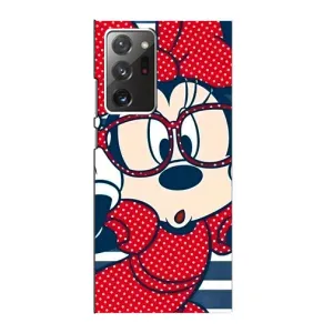 Эксклюзивный чехол для Samsung Galaxy Note 20 Ultra (AlphaPrint - Мультяшные) (Маус в очках)