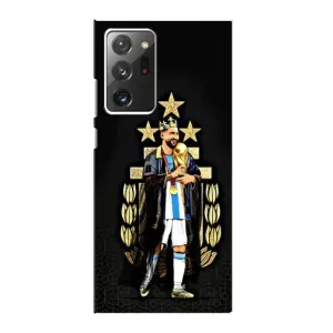 Чехлы для Samsung Galaxy Note 20 Ultra (Leo чемпион) (AlphaPrint) (Месси Король)