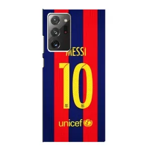 Чехлы Месси для Samsung Galaxy Note 20 Ultra (AlphaPrint) (Messi Barca 10)