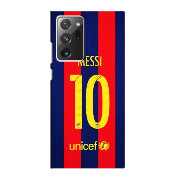 Чохол з принтом «Messi Barca 10» для Samsung Galaxy Note 20 Ultra Чохол з принтом «Messi Barca 10» для Samsung Galaxy Note 20 Ultra