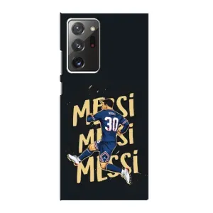 Чехлы для Samsung Galaxy Note 20 Ultra (Leo чемпион) (AlphaPrint) (Messi ПСЖ)