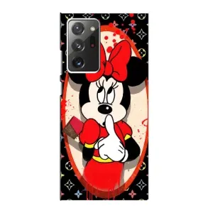 Чехол Disney Mouse Samsung Galaxy Note 20 Ultra (PREMIUMPrint) (Минни Маус ЛВ)