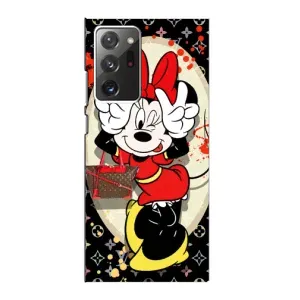 Чехол Disney Mouse Samsung Galaxy Note 20 Ultra (PREMIUMPrint) (Минни peace)