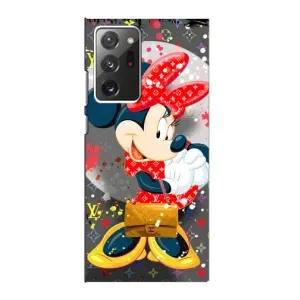Чехол Disney Mouse Samsung Galaxy Note 20 Ultra (PREMIUMPrint) (Minni с бантиком)