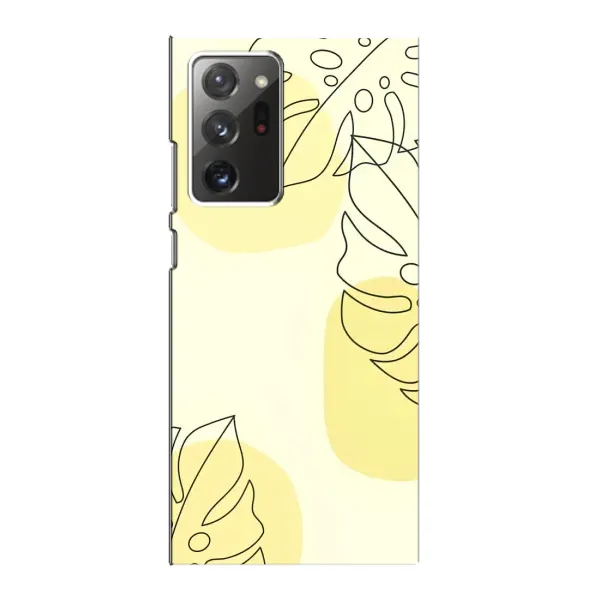 Чохол з принтом «Жовта монстера арт» для Samsung Galaxy Note 20 Ultra Чохол з принтом «Жовта монстера арт» для Samsung Galaxy Note 20 Ultra