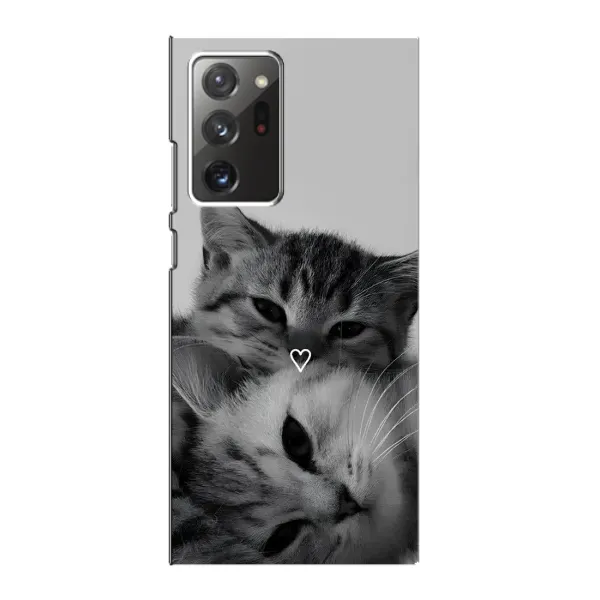 Чохол з принтом «Пара котів» для Samsung Galaxy Note 20 Ultra