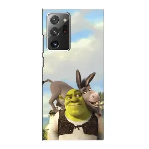 Чохол з мультфільмом Шрек на Samsung Galaxy Note 20 Ultra (Шрек та Осел)