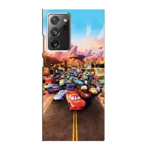 Силіконовий чохол Маквін для Samsung Galaxy Note 20 Ultra (Тачки на трасі)