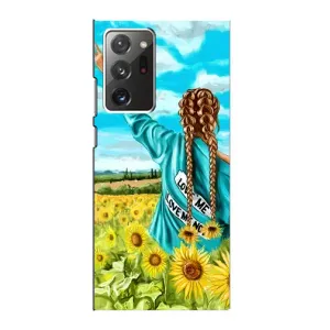 Чохол для Патріота України Samsung Galaxy Note 20 Ultra - (AlphaPrint) (Україночка)