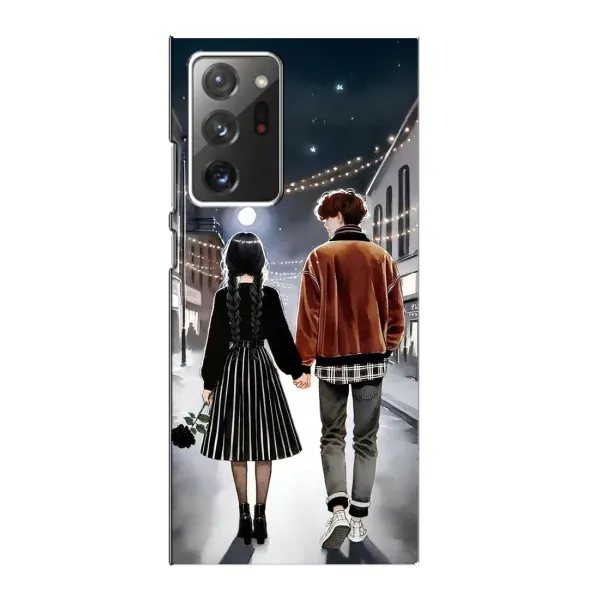 Чохол з принтом «Венздей та Тайлер» для Samsung Galaxy Note 20 Ultra