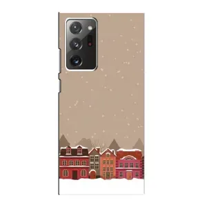 Новорічні, Святкові Чохли для Samsung Galaxy Note 20 Ultra - 2024 год (Зимове місто)