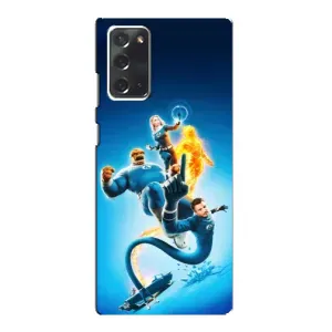 Чехол с принтом Фантастическая четверка для Samsung Galaxy Note 20 (Герои Фантастическая Четверка)