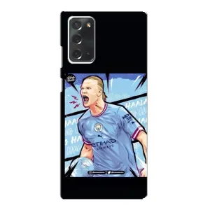 Чехлы с футболистом Ерлинг Холанд для Samsung Galaxy Note 20 (AlphaPrint) (гол Эрлинг Холланд)