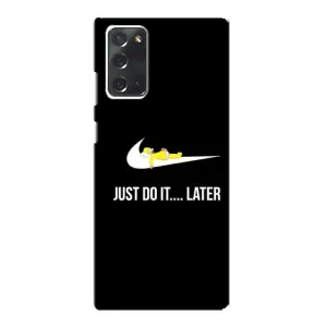 Чехол с Симпсонами для Samsung Galaxy Note 20 (VPrint) (Гомер Later)